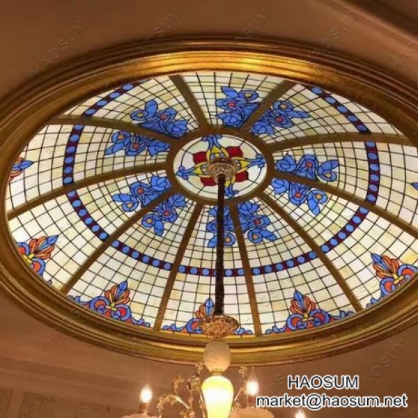 Stained and Leaded Glass Domes & Decorative Glass Skylights