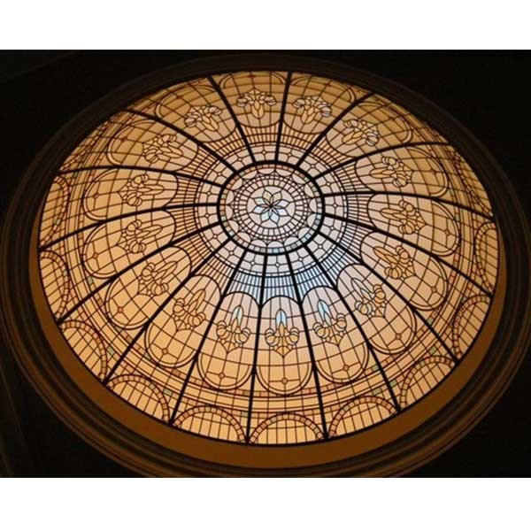  stained glass skylight tiffany glass ceiling 