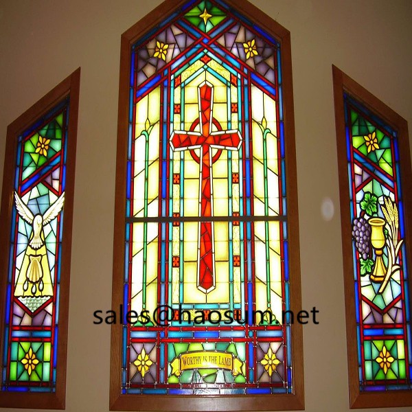 Cathedral glass for religious institution and churches Window