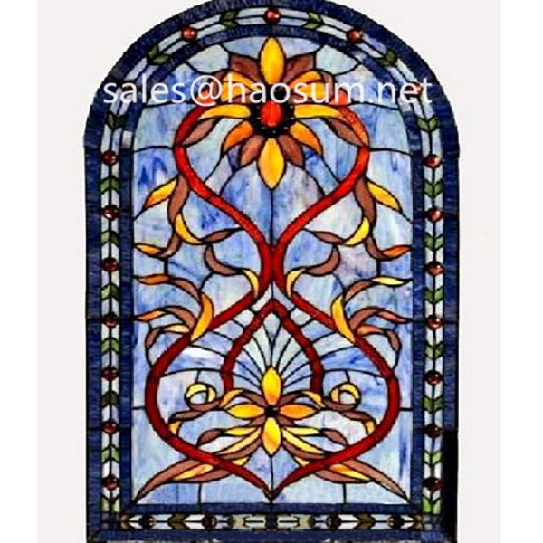 stained glass inserts for interior doors 
