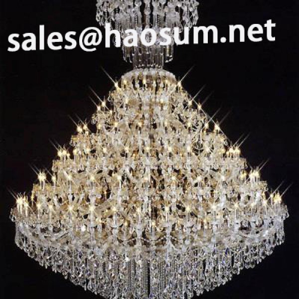 Extra Large Maria Theresa Crystal Chandelier with 130 Lamps