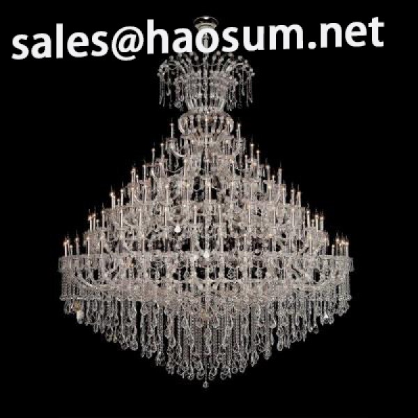140 Lamps Extra Large Maria Theresa Crystal Chandelier