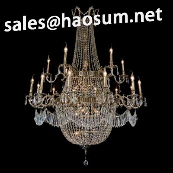 Big French Empire Crystal Chandelier