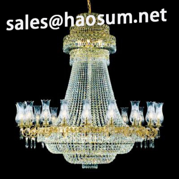 Luxury Gold Large Chandelier for Hotel