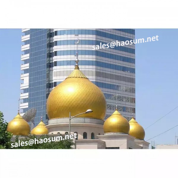 Light Steel Structure Space Frame Mosque Dome Design