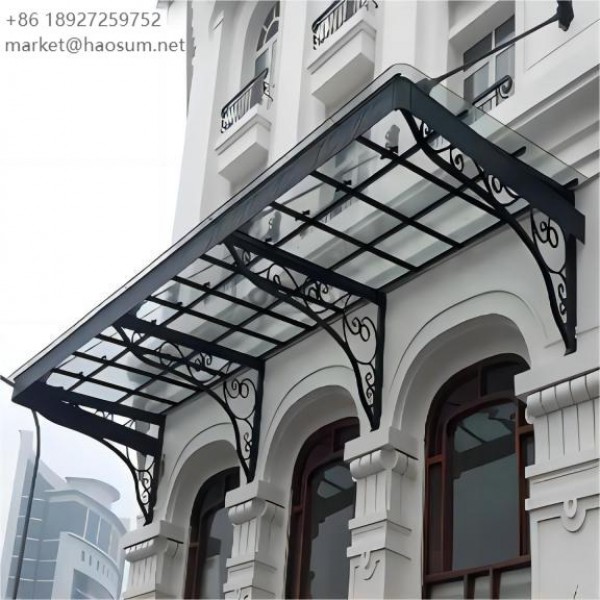 Wrought iron Awnings good quality iron canopy